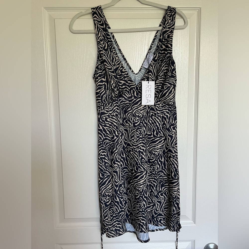 RESA Black and White Mini Dress